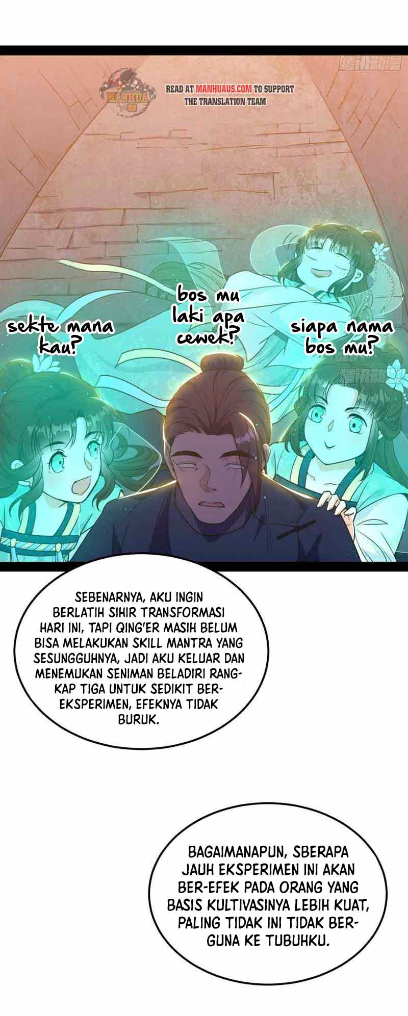 I’m An Evil God Chapter 219 Bahasa Indonesia